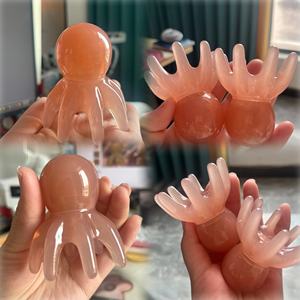 En gros, Masseur de tête en résine en forme de pieuvre pour raclage des méridiens, acupuncture du cuir chevelu, outil de thérapie corporelle et de bien-être à domicile et en spa - Product Image 6