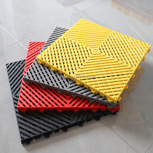 Offre Spéciale Usine Fourniture Directe PP <span class=keywords><strong>Plastique</strong></span> Verrouillage Dur Garage Atelier Voiture Était & Détaillant 4S Carreaux de Sol Tapis Antidérapants - Product Image 1