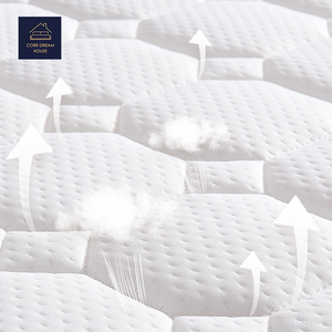 Wholesale Full Queen King Size Bedroom Gel <b>Memory</b> <b>Foam</b> Mattress with Removable Cover Modern Design Cooling Feature for Hotels - Product Image 4