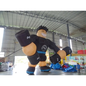 Mô Hình Người Đàn Ông Cơ Bắp Bơm Hơi Mạnh Mẽ Tùy Chỉnh Ngoài Trời Để Quảng Cáo - Product Image 2