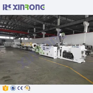 plastic pipe machine xinrongplas supply PVC pipe machine production making extrusion line factory