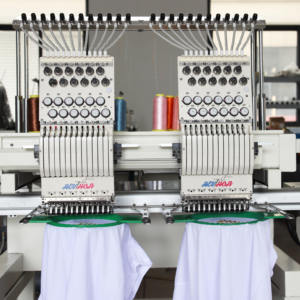 Máquina de Bordar Computarizada Profesional REVHON de 2 Cabezas y 9/12/15 <span class=keywords><strong>Agujas</strong></span> de Alta Calidad de Fábrica China para Bolsas de Tela, Encaje y Telas - Product Image 3