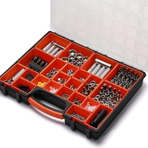 Caja de Herramientas Multiusos, Organizador Profesional con Múltiples Compartimentos, Organizador para Ferretería, Tornillos, Pernos, Tuercas, Clavos, Herramientas - Product Image 6