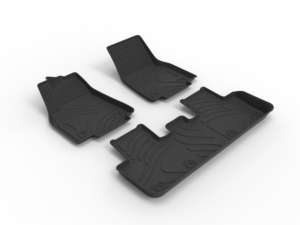Alfombrillas para Auto Resistentes al Desgaste e Impermeables de TPE Ecológico para BYD Atto3 y <span class=keywords><strong>Odyssey</strong></span>, Juego Completo de 5 Piezas, Fáciles de Limpiar, 10 mm de Grosor - Product Image 3