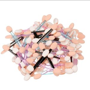 Disposable Double End Eyeshadow Sponge Applicator Travel Soft Mini <b>Eye</b> Makeup Brush - Product Image 5