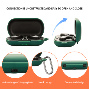 <span class=keywords><strong>Raycon</strong></span> Open Earbuds Silikon hülle Kopfhörer abdeckung für AirPods TWS Wireless Earbuds Shell Tragbare Schutzhülle - Product Image 2