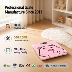 Pèse-personne intelligent en forme de cochon mignon, rechargeable, Bluetooth, moniteur de santé, <span class=keywords><strong>balance</strong></span> numérique précise, <span class=keywords><strong>balance</strong></span> électronique esthétique - Product Image 1