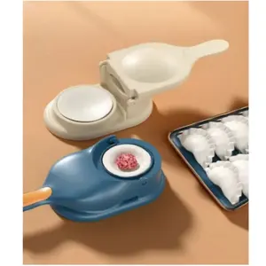 Kit 2 en 1 para hacer dumplings, prensador de masa, ideal para cocinar en casa, moldeador de masa, utensilio de cocina - Product Image 4
