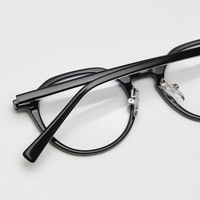 Marco de anteojos Vintage Unisex de moda para hombre Tr90 marcos de anteojos 2025 gafas de diseñador hombres marcos de anteojos redondos