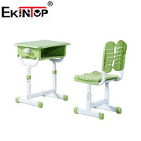 Ekintop bureau d'étude et chaises de lecture pour étudiants fabriqués en chine