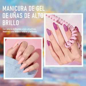 Lot de 12 vernis à ongles en gel GAOY, à retirer par trempage, durcissement UV LED, pour la création de motifs sur les ongles - Product Image 2