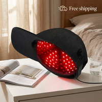 Chapeau de thérapie capillaire portable rechargeable à lumière rouge pour la repousse des cheveux, pour hommes et femmes, soins capillaires, vente en gros, livraison gratuite