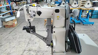 Machine à coudre industrielle pour la couture latérale des chaussures, machine à coudre à point de verrouillage en cuir robuste pour la production de chaussures