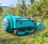 Pulvérisateur à chenilles télécommandé de 750 L – Équipement agricole à chenilles en caoutchouc pour la pulvérisation des vergers et des légumes
