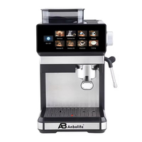 Cafetera Espresso Programable Francesa Anbolife con Pantalla Táctil IMD, Molinillo Integrado, Función de Cold Brew, para el Hogar, OEM