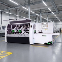 Machine à raboter et à profiler le bois à quatre faces avec moteur haute puissance et longue durée de vie