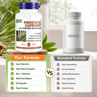 Complément alimentaire de haute qualité Shecome pour le soutien de la prostate, pour la santé des hommes, soutient la fonction de la prostate, capsules pour la santé de la prostate