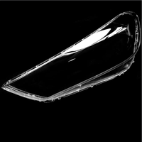 Tucson 2015 2016 2017 couvercle de avant de voiture coque de phare abat-jour en plexiglas capuchons d'abat-jour transparents