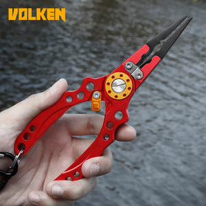 Nuevas herramientas de pesca al aire libre Pinzas de pesca de alta calidad Aluminio aeronáutico con posición de bloqueo - Product Image 4