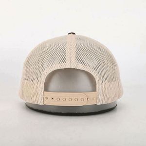 Casquette Trucker BSCI OEM personnalisée avec logo brodé, 6 panneaux, visière pré-courbée 112, en caoutchouc écologique, style Old School, motif dessin animé canard, pour entreprise - Product Image 6