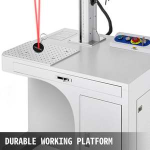 Sihao Haute Qualité Standard 30W Machine De Marquage Laser À Fiber Type Séparé 150x150mm Marquage Bon État - Product Image 5