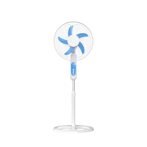 High Quality 16 Inch Electric 12 Volt Adjustable 3 Speed Rechargeable Cooling Fan With Timer