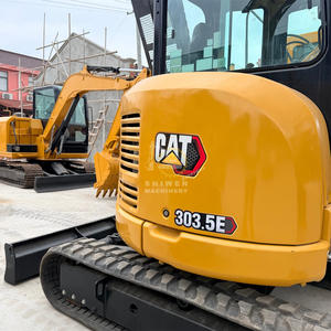 รถขุดขนาดเล็กมือสอง CAT303.5E พร้อมรางยางและหัวต่อแบบเร็ว มีสินค้าในสต็อก รถขุดดิน CAT 303.5E 305.5E 306E 307E - Product Image 6