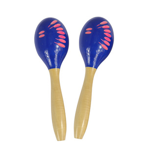 Maracas al por mayor: Instrumentos musicales educativos de madera para fiestas, carnavales y diversión musical. - Product Image 1