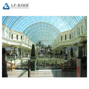 LF-BJMB cam atrium tasarım kubbe çatı yapı çelik yapı cam çatı