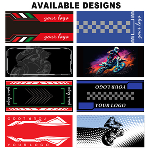 Tappetino Antiscivolo Personalizzato per <span class=keywords><strong>Moto</strong></span> e Bici, <span class=keywords><strong>Tappeto</strong></span> da <span class=keywords><strong>Garage</strong></span> in Gomma per Corse e Parcheggio con Logo - Product Image 5