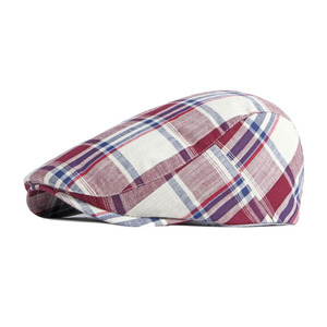 Unisex Mỏng Cap Màu Xanh Lá Cây Màu Đen Phẳng Đỉnh Mũ Visor Thoáng Khí Beret Hat Người Đàn Ông Phụ Nữ Sọc Về phía trước Cap Mùa Xuân Mùa Hè Berets - Product Image 6