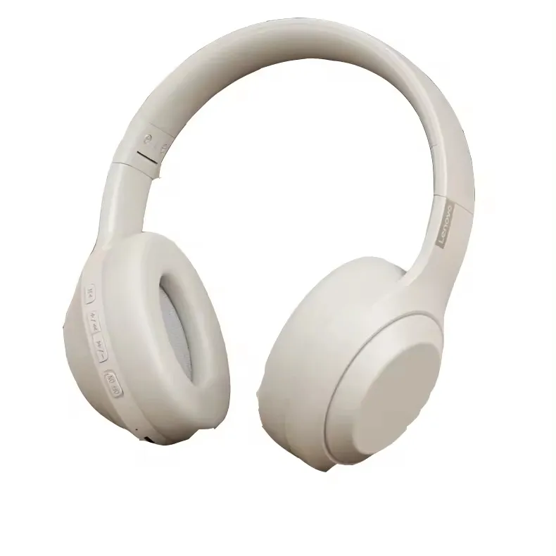 Lenovo th10 m white headset wireless BT headset gaming gaming subwoofer music sports noise reduction