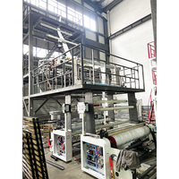 Mesin Pembuat Film Co-Extrusion Dua Lapis dengan Die Berputar