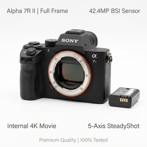Appareil photo hybride plein format <span class=keywords><strong>Sony</strong></span> Alpha 7R <span class=keywords><strong>III</strong></span> A7R3 en gros, 42,4 MP, <span class=keywords><strong>10</strong></span> ips, double emplacement pour carte SD, 4K HDR, stabilisation IBIS 5 axes, Studio Pro - Product Image 6