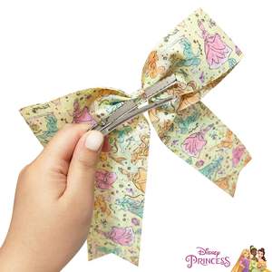 Noeuds pour cheveux des princesses Disney pour filles, un grand noeud imprimé avec des personnages préférés, sous licence originale H.E.R. Accessoires - Product Image 2
