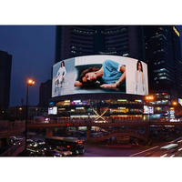 Pantalla LED Exterior de Ahorro de Energía de Tamaño Personalizado, Impermeable IP65, Conexión Rígida, P10 P7 P5 P6 P8, Pantalla LED Exterior Publicitaria