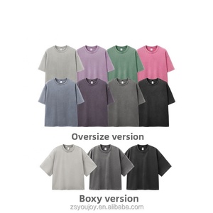 Áo thun Unisex tay ngắn kiểu Mỹ thời thượng, phong cách <span class=keywords><strong>retro</strong></span> cổ điển, chất liệu cotton 100%, thiết kế cá tính, đã qua xử lý làm cũ, dành cho nam và nữ - Product Image 1