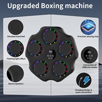 Usine à usage domestique de vente en gros de machine de boxe musicale intelligente Bluetooth pour adultes et enfants cible de boxe d'entraînement à la réaction en rythme
