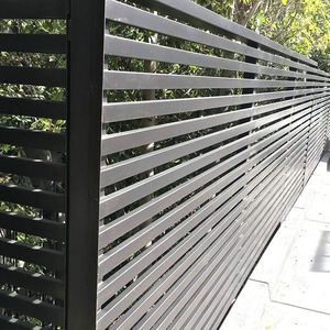 Recinzione in <span class=keywords><strong>alluminio</strong></span> leggero ma resistente in <span class=keywords><strong>alluminio</strong></span> sistema di recinzione resistente UV pannelli metallici <span class=keywords><strong>per</strong></span> terrazza vialetto e bordo <span class=keywords><strong>giardino</strong></span> - Product Image 2