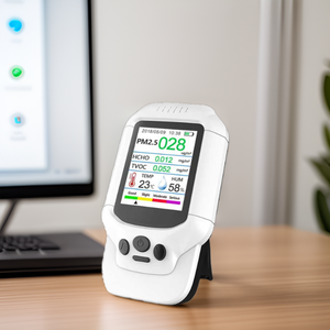 Xách tay <span class=keywords><strong>PM2.5</strong></span> pm1.0 <span class=keywords><strong>PM10</strong></span> hcho TVOC AQI <span class=keywords><strong>Tester</strong></span> với LCD Màn hình màu formaldehyde phân tích khí cho ODM hỗ trợ - Product Image 5