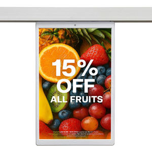 เครื่องเล่นโฆษณาดิจิทัลขนาด 10.1 นิ้ว แบบกำหนดเอง จอแสดงผล LCD สำหรับชั้นวางสินค้าในซูเปอร์มาร์เก็ต สำหรับระบบ EAS ESL (ป้ายราคาอิเล็กทรอนิกส์) - Product Image 1