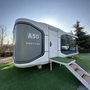 A mobile hotel with a strong sense of technology Mobile Hotel Mobile Hotel