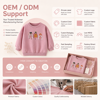 Haut d'été décontracté à manches longues en coton imprimé pour filles, doux et respirant, personnalisable OEM, faible MOQ, vente en gros