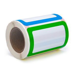 Rollo de Etiquetas de Nombre Removibles Coloridas de 57x89mm para Escritura a Mano - Product Image 3