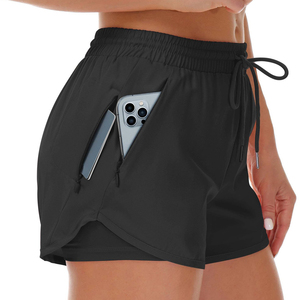 <span class=keywords><strong>Pantaloncini</strong></span> da Fitness ad asciugatura rapida a vita alta da <span class=keywords><strong>donna</strong></span> <span class=keywords><strong>pantaloncini</strong></span> da allenamento larghi e traspiranti con tasche per il <span class=keywords><strong>ciclismo</strong></span> in stile <span class=keywords><strong>pantaloncini</strong></span> Cargo formali - Product Image 3