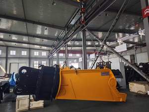 Cisaille hydraulique à ferraille Soosan SS06A pour excavatrice de 12 à 18 tonnes, cisaille de démolition rotative à 360° à bec d'aigle pour la découpe de l'acier - Product Image 3