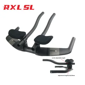 RXL SL-Manillar de bicicleta de triatlón, barras aerodinámicas TT, Manubrio, mate/brillante, 400/420/440mm