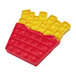 Hot bán giáo dục sáng tạo bong bóng Silicone pháp khoai tây chiên hình dạng cảm giác thần tài đồ chơi cho trẻ em - Product Image 2