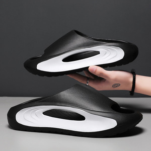 Chanclas unisex de verano con punta abierta, suela de EVA antideslizante, para playa, para hombres y mujeres, uso casual al aire libre. - Product Image 1
