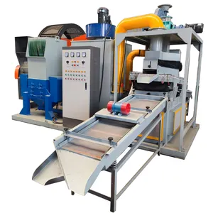 Automatic Copper Wire Recycling Machine Scrap Cable Granulator Waste Wire Crushing And Separating Machine